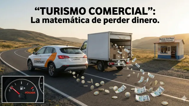 Turismo Comercial: Análisis de costos de Vendedores de Ruta vs Consultivos